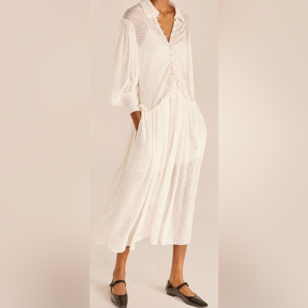 REBECCA TAYLOR Ruffle Dress Brand new with tags